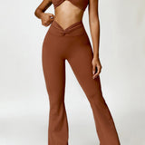 Serafina | High-Waist Schlagleggings mit figurformendem Schnitt