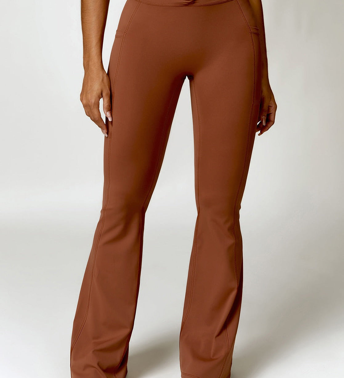 Serafina | High-Waist Schlagleggings mit figurformendem Schnitt