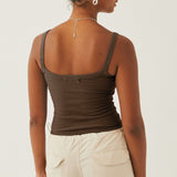 Philine | Ärmelloses Crop-Camisole für Frauen