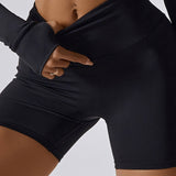 Aria | Nahtlose High-Waist Sport Shorts