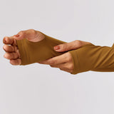 Athlina | Nahtloses Langarm-Crop-Top für Sport & Freizeit