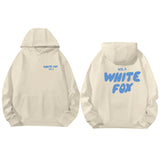 Kapuzenpullover "White Fox Vol.3“ – Lässiger Hoodie im Streetwear-Stil