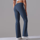 Figurbetonte Flared Fitnesshose mit Hohem Bund – Formende Sportleggings für Training und Alltag