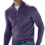 Herren Pullover mit halbem Reißverschluss – Stilvoller Freizeit- und Business-Look