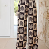 Wendelin | Schickes zweiteiliges bedrucktes Co-Ord Set