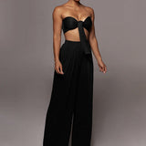 Gesine | Stylisches Schnür-Top-Set für Frauen