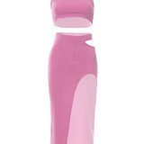 Sibylle | Zweiteiliges Set mit Off-Shoulder-Top