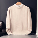 Klassischer Rundhals Pullover für Herren – Eleganter Strickpullover für Alltag & Büro