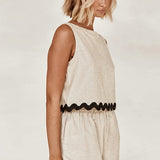 Odelia | Lässiges Tank-Top & Shorts-Set