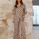 Salome | Schickes zweiteiliges bedrucktes Co-Ord Set