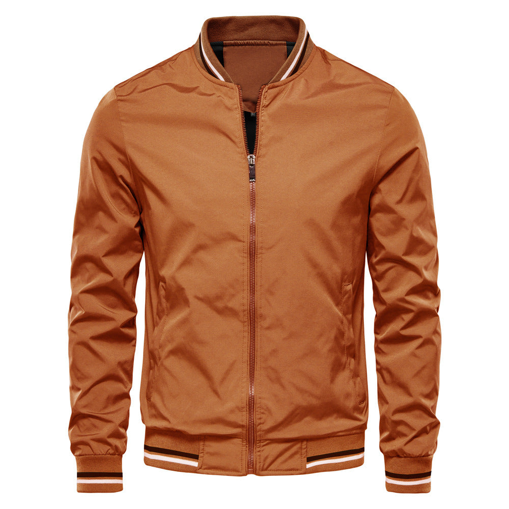 Leichte Bomberjacke mit Stehkragen – Moderne Freizeitjacke für Alltag & Übergangszeit