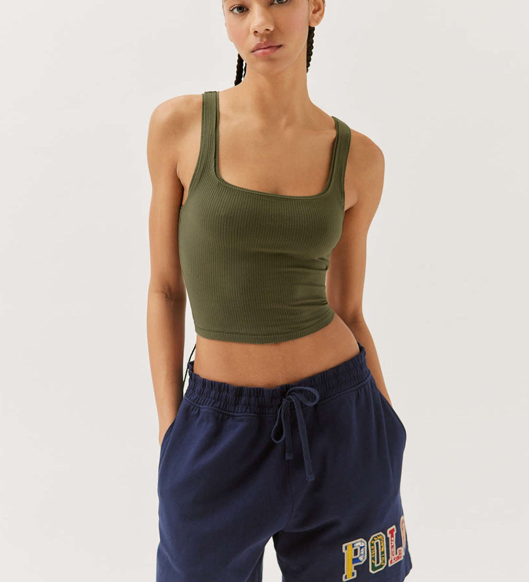 Ines | Trendiges Geripptes Tank-Top für Damen