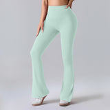 Figurbetonte Flared Fitnesshose mit Hohem Bund – Formende Sportleggings für Training und Alltag