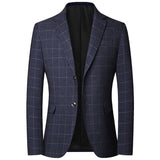 Gianni | Schwarzer Karo-Blazer