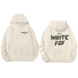 Kapuzenpullover "White Fox Vol.3“ – Lässiger Hoodie im Streetwear-Stil