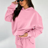 Stefania | Oversized Hoodie- und Jogger-Set für Damen