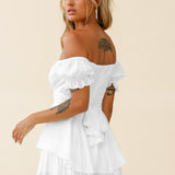 Filomena | Sommer Off-Shoulder Minikleid