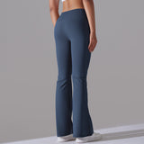 Figurbetonte Flared Fitnesshose mit Hohem Bund – Formende Sportleggings für Training und Alltag