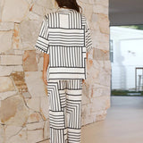 Rieke | Schickes zweiteiliges bedrucktes Co-Ord Set