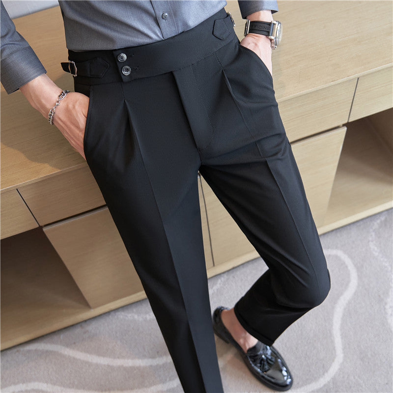 Alaric | Hose mit hohem Bund Stilvoll bequem und pflegeleicht