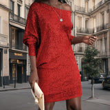 Birgit | Off-Shoulder Pailletten-Look