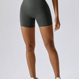 Liya | Nahtlose High-Waist Sport Shorts