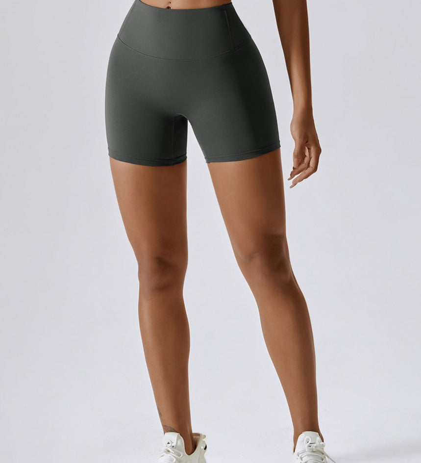 Liya | Nahtlose High-Waist Sport Shorts