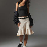 Odilia | Chic Ein-Schulter-Ausschnitt Tank Top