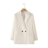 Eleganter Blazer mit Zweireiher-Design und Klassischem Schnitt