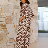 Salome | Schickes zweiteiliges bedrucktes Co-Ord Set