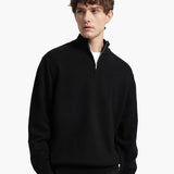 Weston | Half Zip Stehkragen Herrenpullover aus Merinowolle