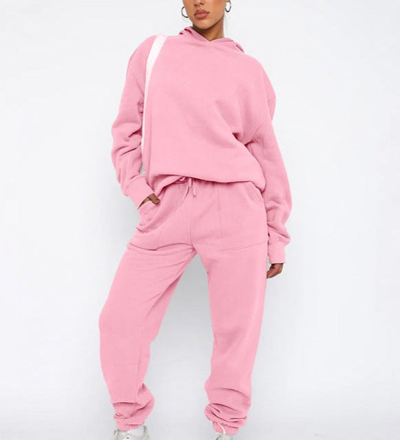 Stefania | Oversized Hoodie- und Jogger-Set für Damen
