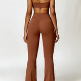 Serafina | High-Waist Schlagleggings mit figurformendem Schnitt