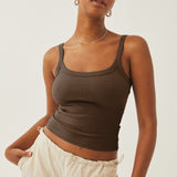 Philine | Ärmelloses Crop-Camisole für Frauen