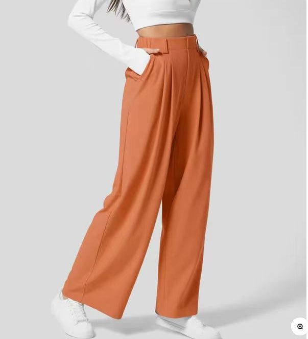 Elegante High-Waist Wide-Leg Hose mit zeitlosem Schnitt