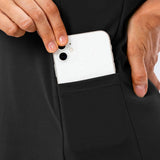 Elina | Ärmelloses Tennis- und Sportkleid in Schwarz