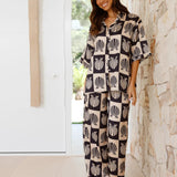 Wendelin | Schickes zweiteiliges bedrucktes Co-Ord Set