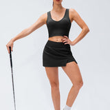 Mira | Nahtloser Tennis- & Sportrock mit Shorts