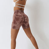 Athlina | Nahtlose High-Waist Scrunch-Shorts