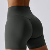 Liya | Nahtlose High-Waist Sport Shorts