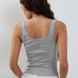 Nelli | Trendiges Rippen-Top für Damen