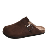 Luke | Bequemer Herren-Clog aus Wildleder mit ergonomischem Fußbett