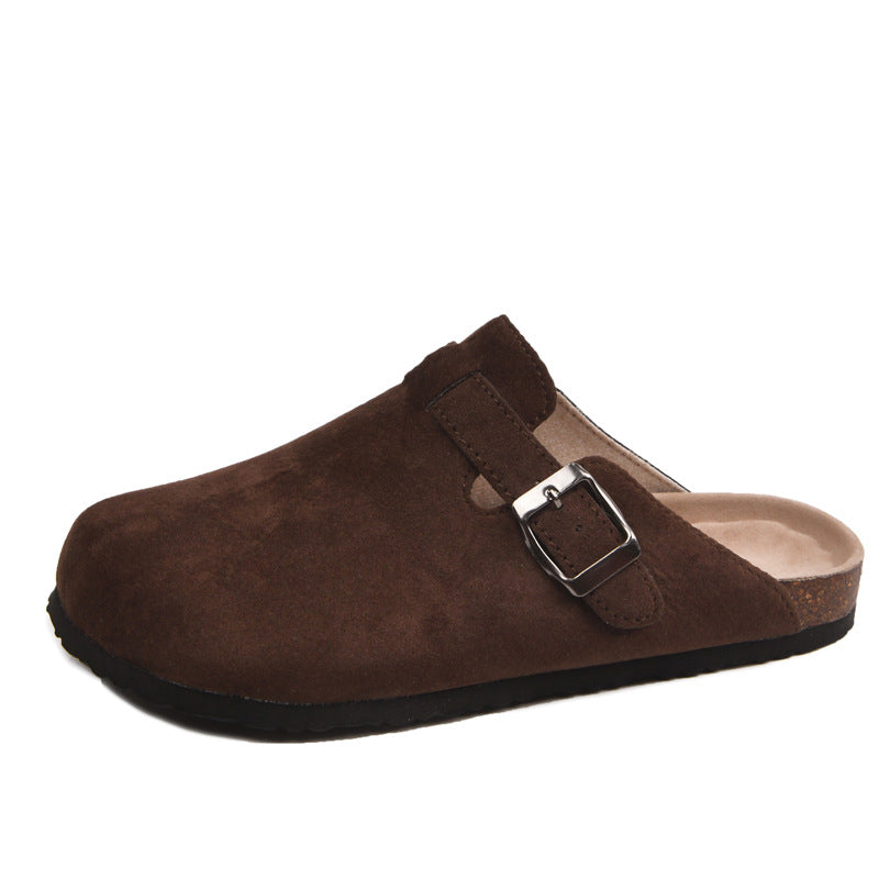 Luke | Bequemer Herren-Clog aus Wildleder mit ergonomischem Fußbett