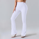 Figurbetonte Flared Fitnesshose mit Hohem Bund – Formende Sportleggings für Training und Alltag