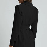 Dunja | Blazer-Kleid mit Gürtel für Damen Zendoo.de