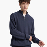 Weston | Half Zip Stehkragen Herrenpullover aus Merinowolle