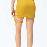 Liora | Sportlicher Minirock mit Seitentasche & Strappy-Detail