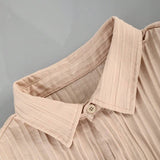 Elegantes Herren-Set in Plissee-Optik | Hemd & Lange Hose