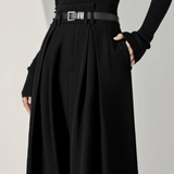 Gisela | Hochgeschnittene Hose mit weitem Bein für Damen