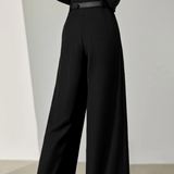 Gisela | Hochgeschnittene Hose mit weitem Bein für Damen